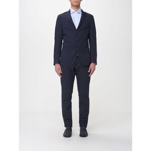 Eleventy Suit Men Blue